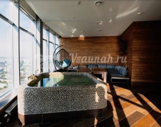 Сауна Баня на дровах Sky infinity pool в Екатеринбурге