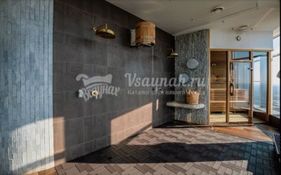 Баня на дровах Sky infinity pool в Екатеринбурге