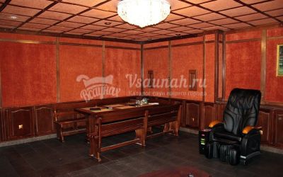 Сауна в гостиничном комплексе Аура в Ростове-на-Дону