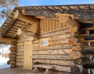 Сауна Русская баня в Викинг-парке в Шелехове