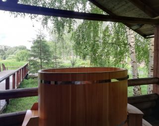 Сауна Баня на базе отдыха Колкуново в Кимрах