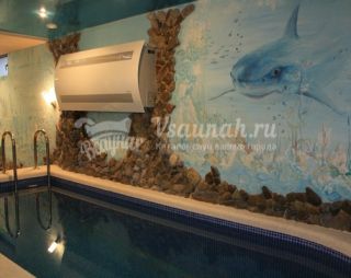 Сауна Сауна отеля Барракуда в Геленджике