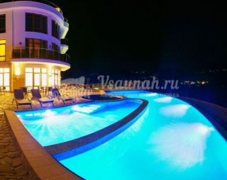 Сауна Сауна в отеле Мирный в Алуште