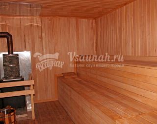 Сауна Баня на территории отдыха Аэропорт в Донецке