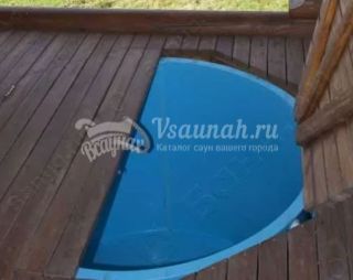 Сауна Русская баня на дровах на базе отдыха Малая пристань в Новочеркасске