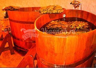 Сауна Русская баня на дровах в Спортинг клубе Москва в Одинцово