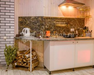 Сауна Караоке-баня Агонь на дровах с тёплым бассейном в Омске