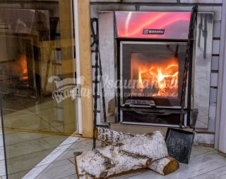 Сауна Караоке-баня Агонь на дровах с тёплым бассейном в Омске