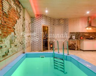 Сауна Караоке-баня Агонь на дровах с тёплым бассейном в Омске