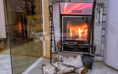 Караоке-баня Агонь на дровах с тёплым бассейном в Омске