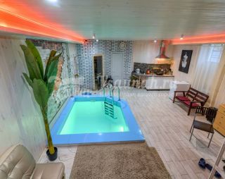 Сауна Караоке-баня Агонь на дровах с тёплым бассейном в Омске