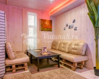 Сауна Караоке-баня Агонь на дровах с тёплым бассейном в Омске