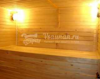 Сауна Бани при базе отдыха Литораль Шоколад в Старом Осколе