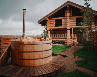 Сауна Парные на Енисее Кедровый берег в Красноярске