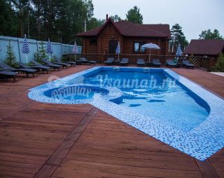 Сауна Баня на базе отдыха Три капитана в Дивногорске