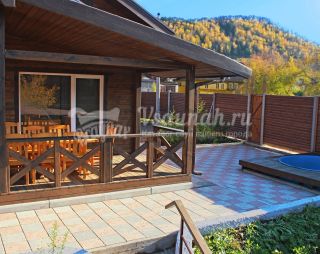 Сауна Дом с баней на базе отдыха Две реки в Дивногорске