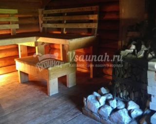 Сауна Дом с баней на базе отдыха Таежный угол в Назарово