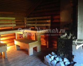 Сауна Дом с баней на базе отдыха Таежный угол в Назарово