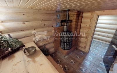 Баня с чанами на костре. Клуб Барин в Москве