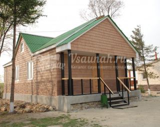 Сауна Баня на базе отдыха Алмазный берег в Владивостоке