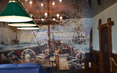 Сауна в гостиничном комплексе Приморье в Тольятти