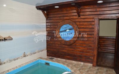 Сауна в гостиничном комплексе Приморье в Тольятти