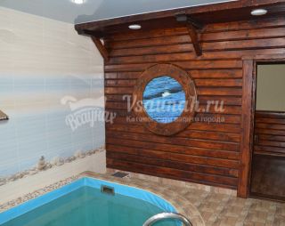 Сауна Сауна в гостиничном комплексе Приморье в Тольятти