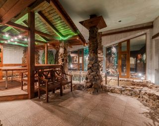 Сауна Сауна в отеле Тирс в Кимрах