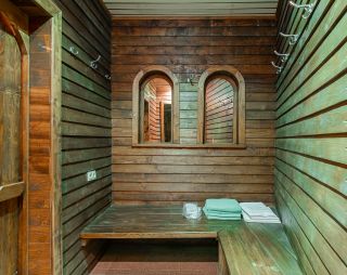 Сауна Сауна в отеле Тирс в Кимрах