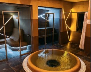 Сауна СПА-зона при отеле Акварели (Spa) в Новороссийске
