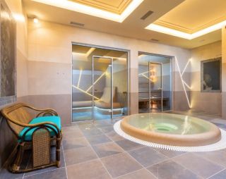 Сауна СПА-зона при отеле Акварели (Spa) в Новороссийске