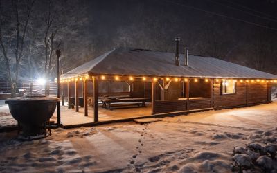 Баня с чаном на Леваде в Донецке