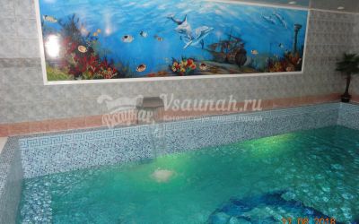 Сауна в оздоровительном комплексе Дельфин в Орле