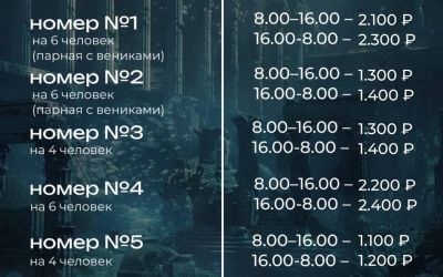 Сауна Атлантида в Красноярске