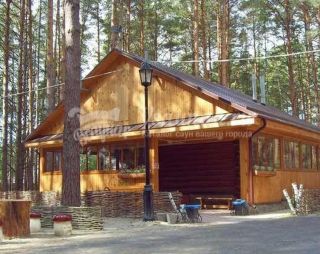 Сауна Русские бани в сосновом бору в Тюмени