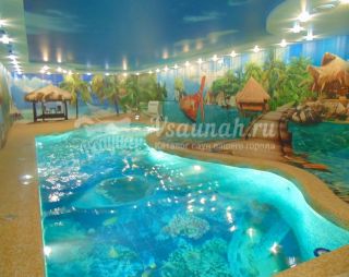 Сауна Семейный аква клуб Spa Карибы в Челябинске