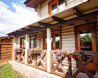 Сауна Банная усадьба Цветы в Уфе