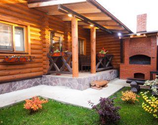 Сауна Банная усадьба Цветы в Уфе