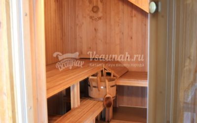 Баня у моря на дровах - Акула в Керчи