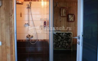 Баня у моря на дровах - Акула в Керчи